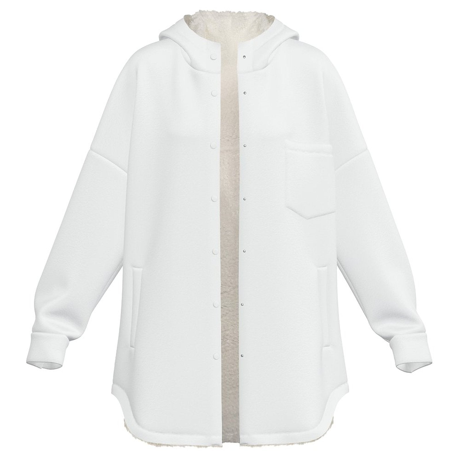 Double-Layer Hooded Top