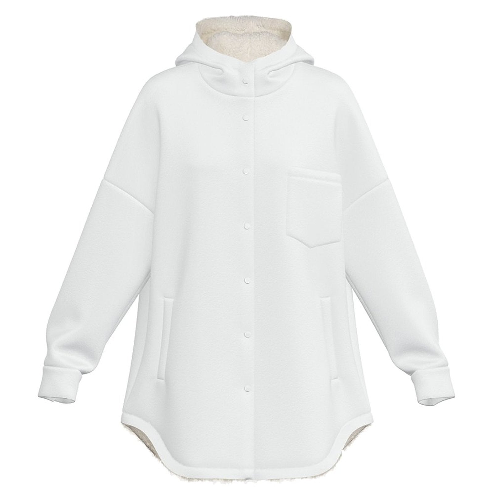 Double-Layer Hooded Top