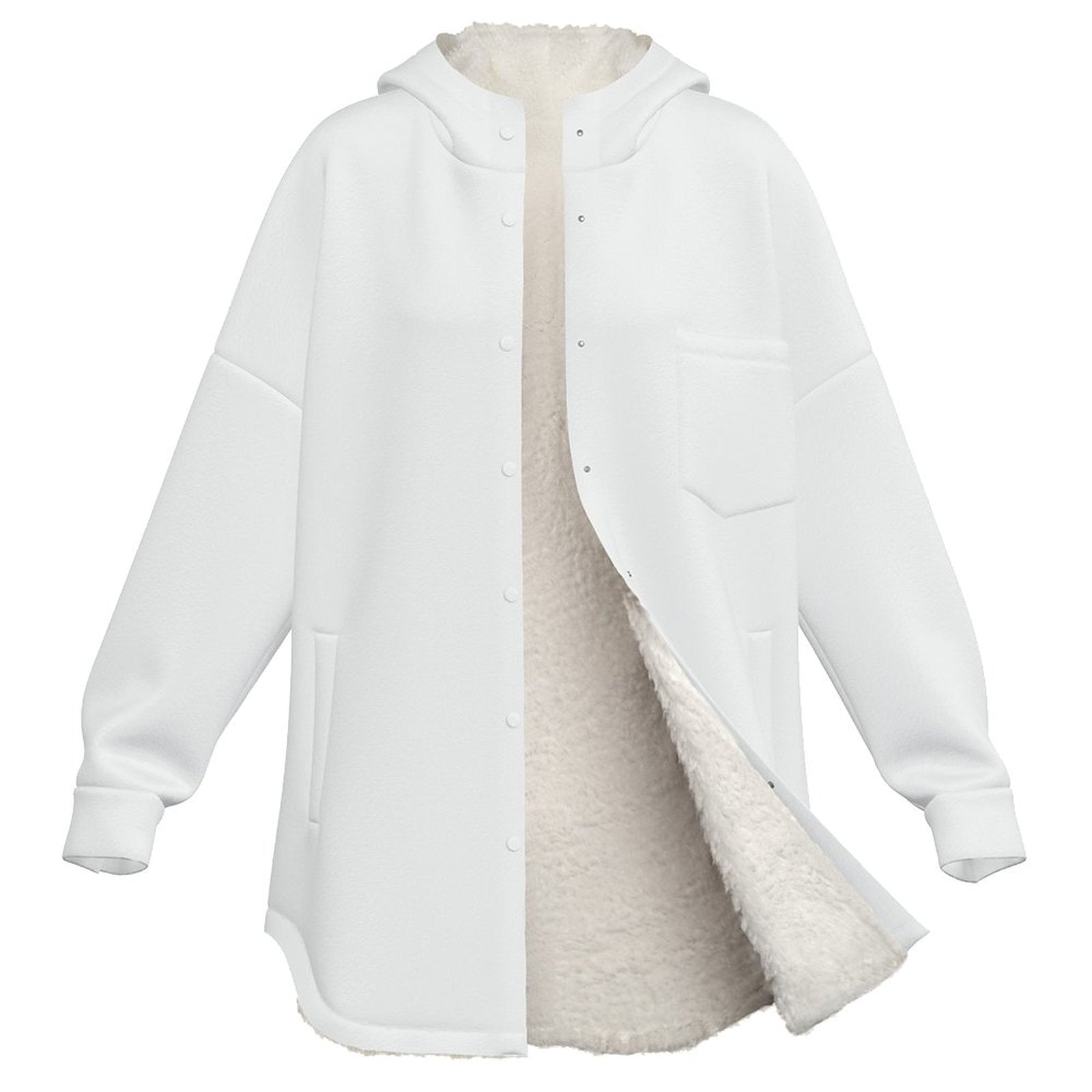 Double-Layer Hooded Top