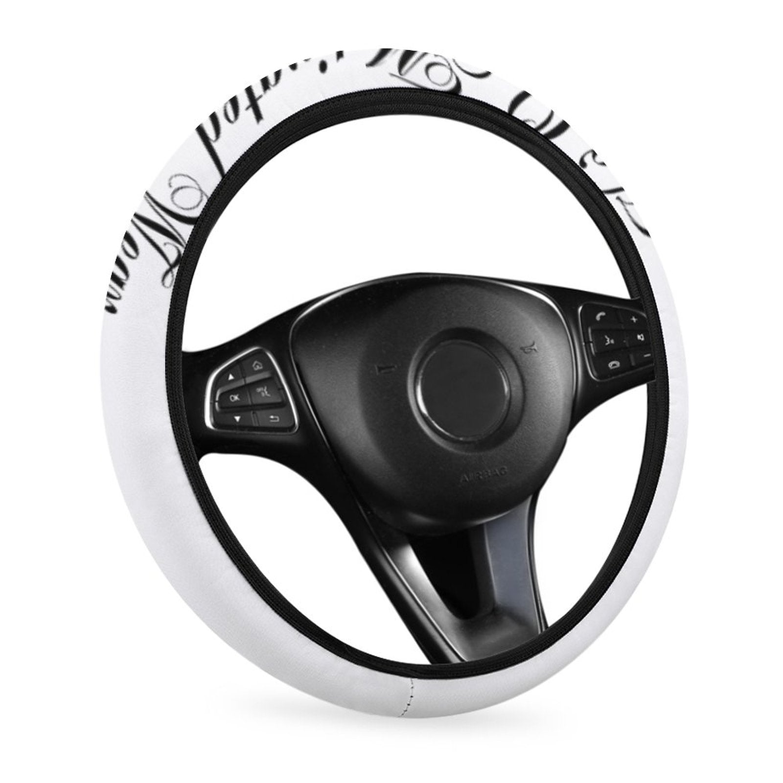 K&Q Motivated Wear Car Steering Wheel Cover